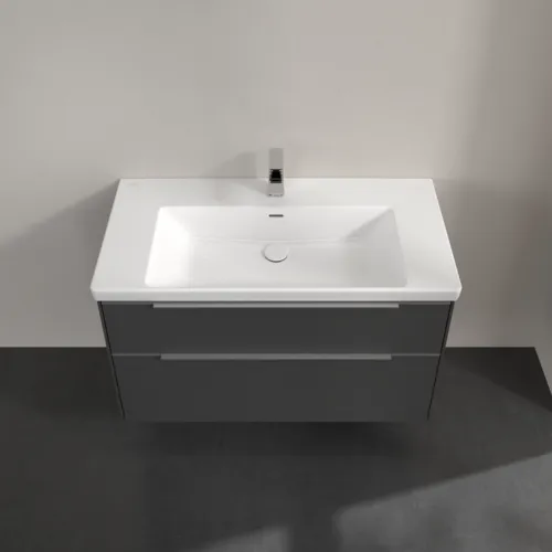 Bild von VILLEROY BOCH Subway 3.0 Waschbeckenunterschrank, 2 Auszüge, 973 x 576 x 478 mm, Graphite #C57000VR