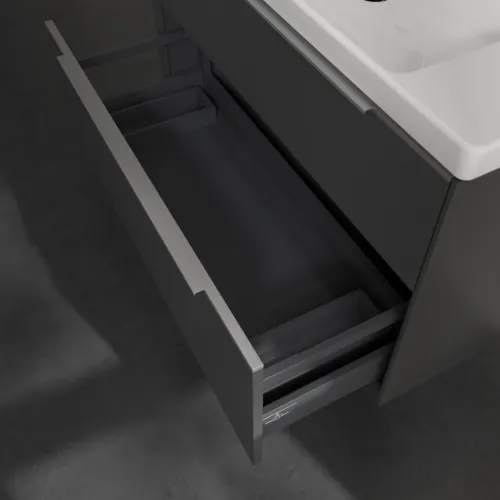 Bild von VILLEROY BOCH Subway 3.0 Waschbeckenunterschrank, 2 Auszüge, 973 x 576 x 478 mm, Graphite #C57000VR