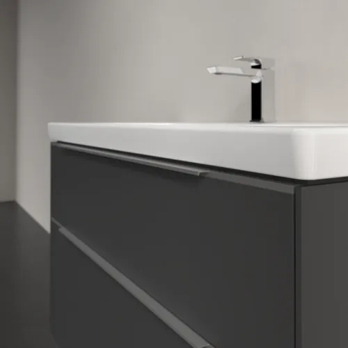 Bild von VILLEROY BOCH Subway 3.0 Waschbeckenunterschrank, 2 Auszüge, 973 x 576 x 478 mm, Graphite #C57000VR