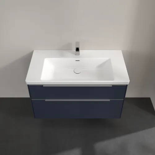 Bild von VILLEROY BOCH Subway 3.0 Waschbeckenunterschrank, 2 Auszüge, 973 x 576 x 478 mm, Marine Blue #C57000VQ