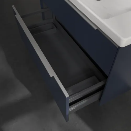 Bild von VILLEROY BOCH Subway 3.0 Waschbeckenunterschrank, 2 Auszüge, 973 x 576 x 478 mm, Marine Blue #C57000VQ