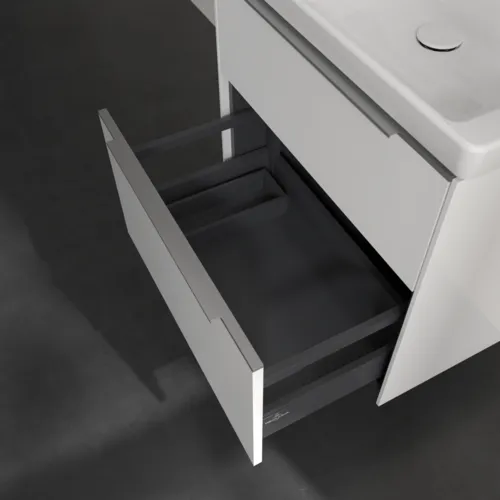 Bild von VILLEROY BOCH Subway 3.0 Waschbeckenunterschrank, 2 Auszüge, 622 x 576 x 478 mm, Brilliant White #C57600VE