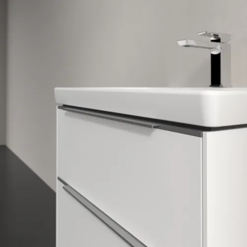 Bild von VILLEROY BOCH Subway 3.0 Waschbeckenunterschrank, 2 Auszüge, 622 x 576 x 478 mm, Pure White #C57600VF