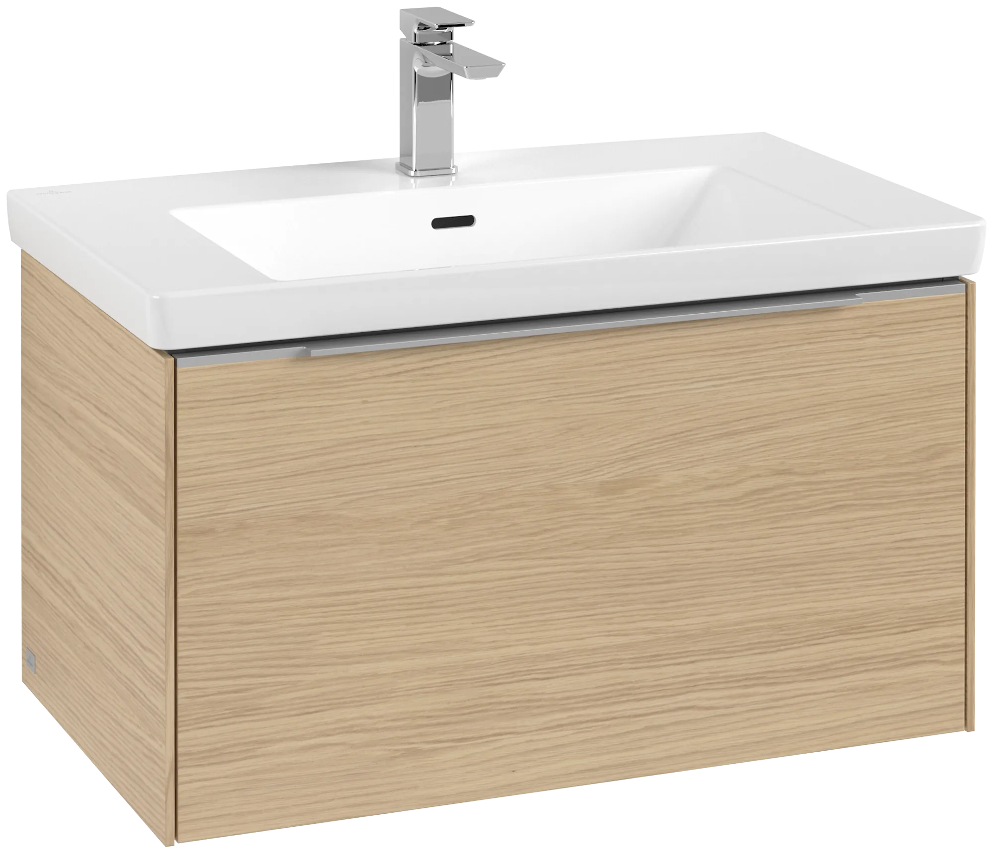 Bild von VILLEROY BOCH Subway 3.0 Waschbeckenunterschrank, mit Beleuchtung, 1 Auszug, 772 x 429 x 478 mm, Nordic Oak #C573L0VJ