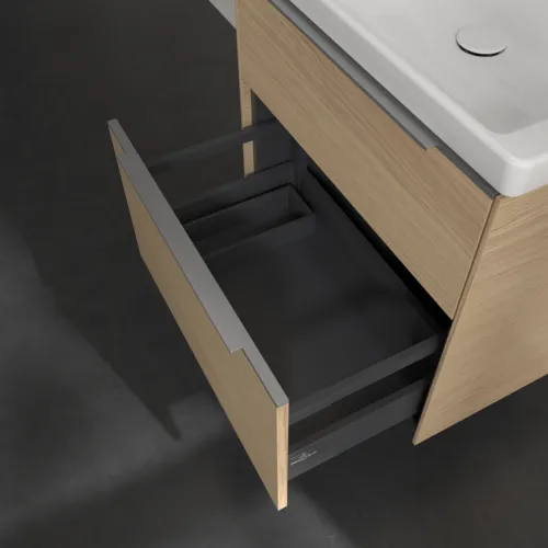 Bild von VILLEROY BOCH Subway 3.0 Waschbeckenunterschrank, 2 Auszüge, 622 x 576 x 478 mm, Nordic Oak #C57600VJ