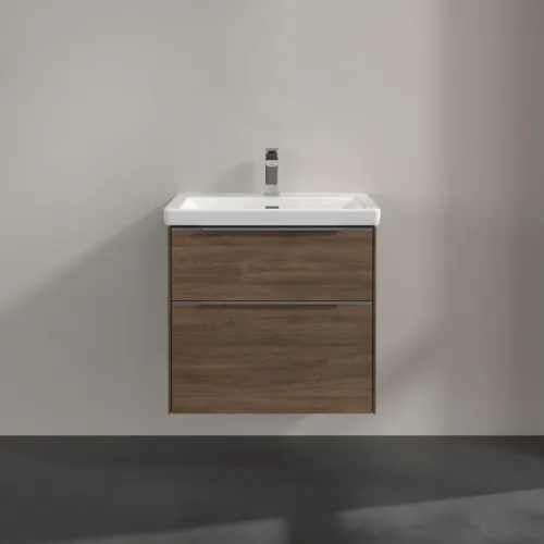 Bild von VILLEROY BOCH Subway 3.0 Waschbeckenunterschrank, 2 Auszüge, 622 x 576 x 478 mm, Arizona Oak #C57600VH