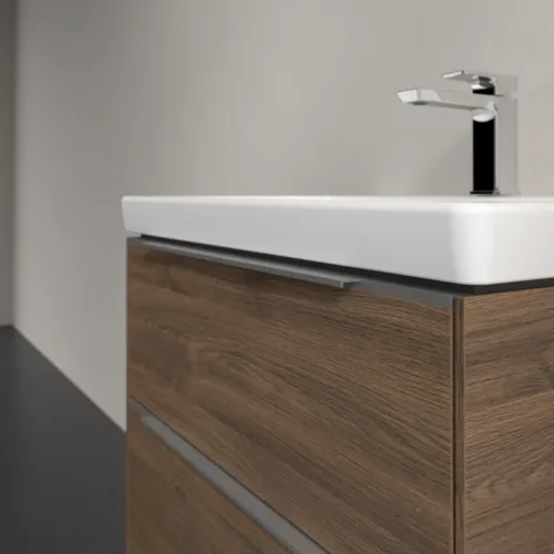 Bild von VILLEROY BOCH Subway 3.0 Waschbeckenunterschrank, 2 Auszüge, 622 x 576 x 478 mm, Arizona Oak #C57600VH