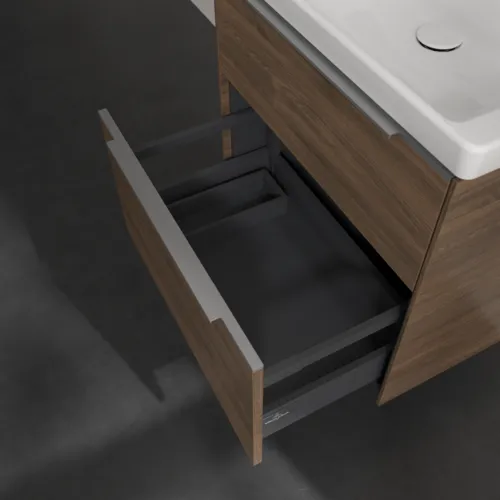 Bild von VILLEROY BOCH Subway 3.0 Waschbeckenunterschrank, 2 Auszüge, 622 x 576 x 478 mm, Arizona Oak #C57600VH