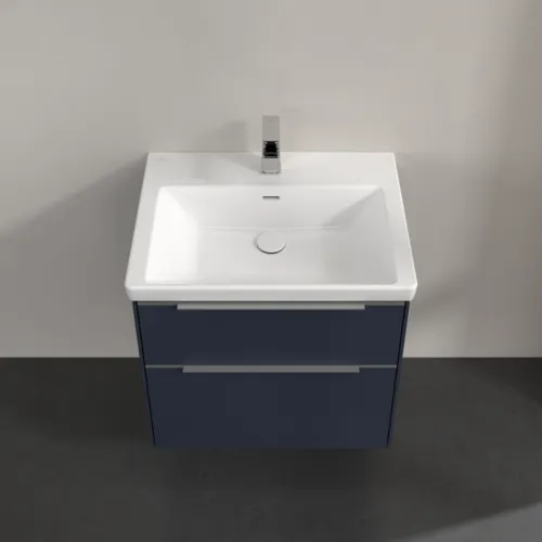 Bild von VILLEROY BOCH Subway 3.0 Waschbeckenunterschrank, 2 Auszüge, 622 x 576 x 478 mm, Marine Blue #C57600VQ