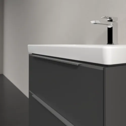 Bild von VILLEROY BOCH Subway 3.0 Waschbeckenunterschrank, 2 Auszüge, 622 x 576 x 478 mm, Graphite #C57600VR