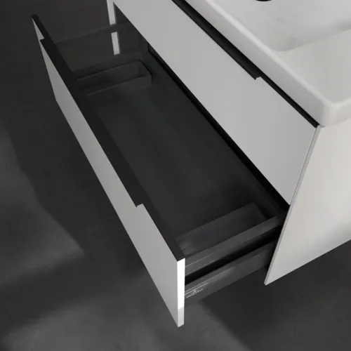 Bild von VILLEROY BOCH Subway 3.0 Waschbeckenunterschrank, 2 Auszüge, 973 x 576 x 478 mm, Pure White #C57001VF