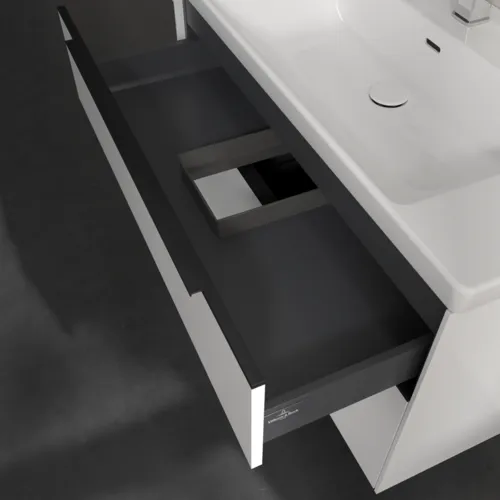Bild von VILLEROY BOCH Subway 3.0 Waschbeckenunterschrank, 2 Auszüge, 973 x 576 x 478 mm, Brilliant White #C57001VE