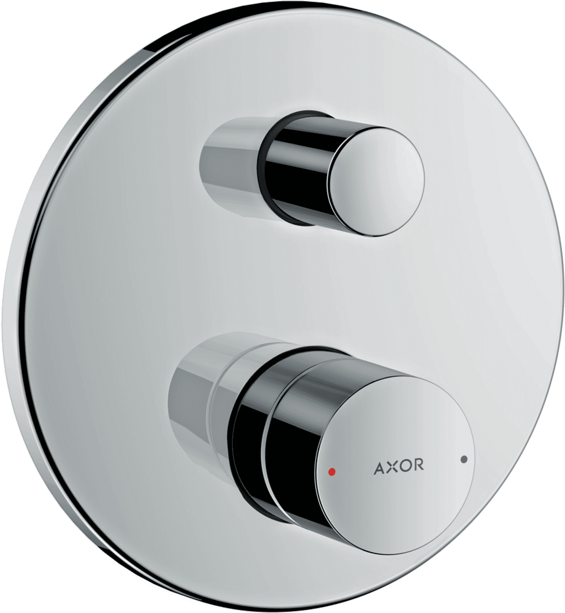 Bild von HANSGROHE AXOR Uno Einhebel-Wannenmischer Unterputz mit Zerogriff und integrierter Sicherungskombination nach EN1717 #45407820 - Brushed Nickel