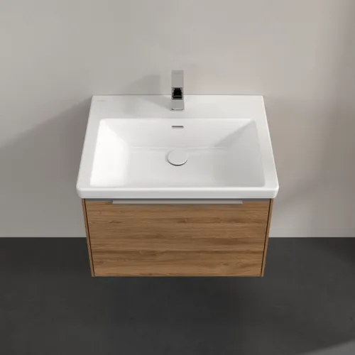 Bild von VILLEROY BOCH Subway 3.0 Waschbeckenunterschrank, 1 Auszug, 622 x 429 x 478 mm, Kansas Oak #C57500RH