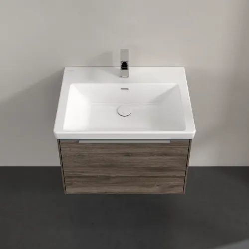 Bild von VILLEROY BOCH Subway 3.0 Waschbeckenunterschrank, 1 Auszug, 622 x 429 x 478 mm, Stone Oak #C57500RK