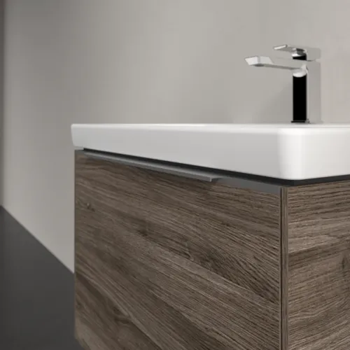 Bild von VILLEROY BOCH Subway 3.0 Waschbeckenunterschrank, 1 Auszug, 622 x 429 x 478 mm, Stone Oak #C57500RK