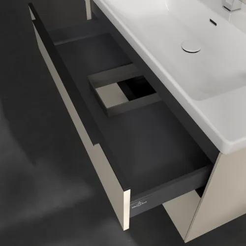 Bild von VILLEROY BOCH Subway 3.0 Waschbeckenunterschrank, 2 Auszüge, 973 x 576 x 478 mm, Cashmere Grey #C57001VN