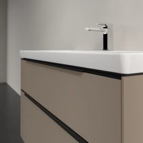 Bild von VILLEROY BOCH Subway 3.0 Waschbeckenunterschrank, 2 Auszüge, 973 x 576 x 478 mm, Taupe #C57001VM