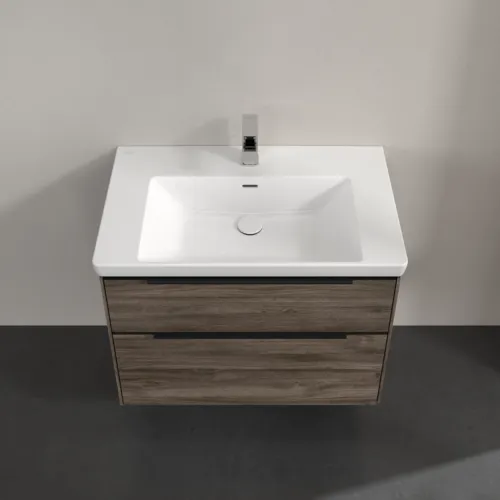 Bild von VILLEROY BOCH Subway 3.0 Waschbeckenunterschrank, 2 Auszüge, 772 x 576 x 478 mm, Stone Oak #C57401RK