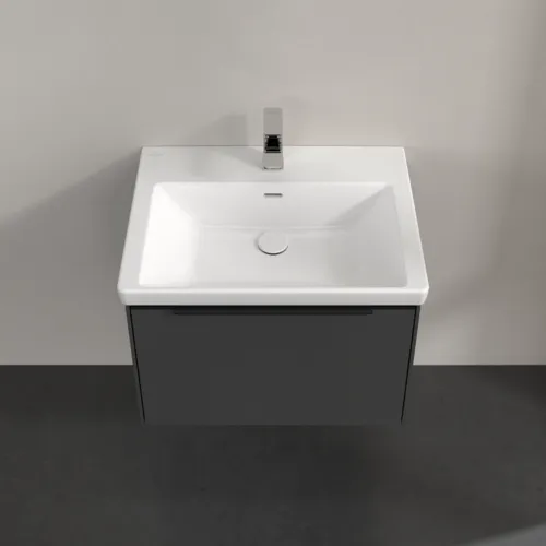 Bild von VILLEROY BOCH Subway 3.0 Waschbeckenunterschrank, 1 Auszug, 622 x 429 x 478 mm, Graphite #C57501VR