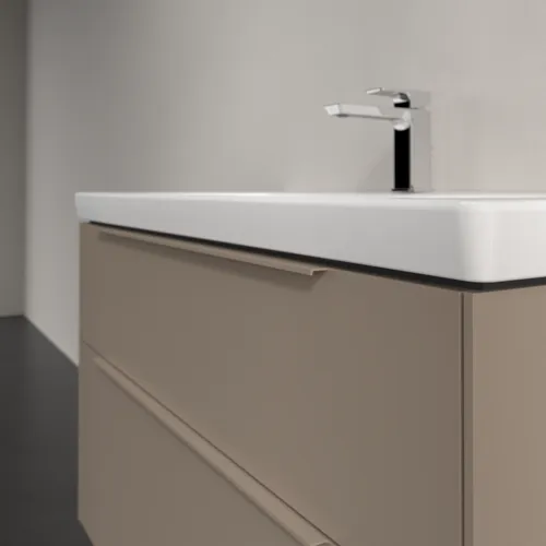 Bild von VILLEROY BOCH Subway 3.0 Waschbeckenunterschrank, 2 Auszüge, 973 x 576 x 478 mm, Taupe #C57002VM
