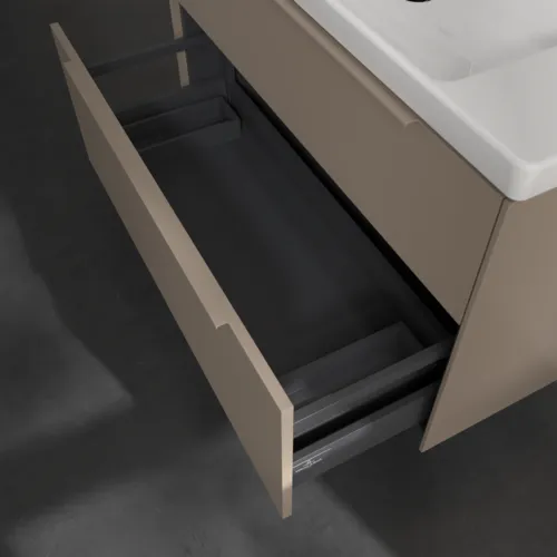 Bild von VILLEROY BOCH Subway 3.0 Waschbeckenunterschrank, 2 Auszüge, 973 x 576 x 478 mm, Taupe #C57002VM