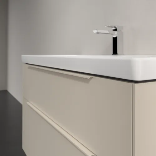 Bild von VILLEROY BOCH Subway 3.0 Waschbeckenunterschrank, 2 Auszüge, 973 x 576 x 478 mm, Cashmere Grey #C57002VN