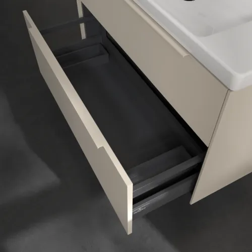 Bild von VILLEROY BOCH Subway 3.0 Waschbeckenunterschrank, 2 Auszüge, 973 x 576 x 478 mm, Cashmere Grey #C57002VN