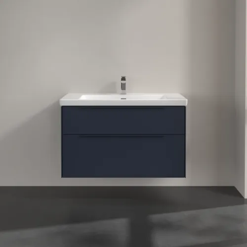Bild von VILLEROY BOCH Subway 3.0 Waschbeckenunterschrank, 2 Auszüge, 973 x 576 x 478 mm, Marine Blue #C57002VQ