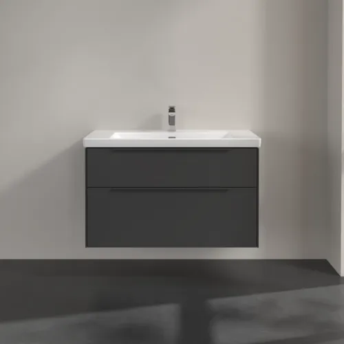 Bild von VILLEROY BOCH Subway 3.0 Waschbeckenunterschrank, 2 Auszüge, 973 x 576 x 478 mm, Graphite #C57002VR
