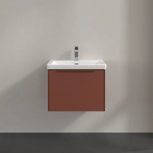 Bild von VILLEROY BOCH Subway 3.0 Waschbeckenunterschrank, 1 Auszug, 572 x 429 x 478 mm, Wine Red #C57702AH