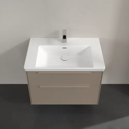 Bild von VILLEROY BOCH Subway 3.0 Waschbeckenunterschrank, 2 Auszüge, 772 x 576 x 478 mm, Taupe #C57402VM