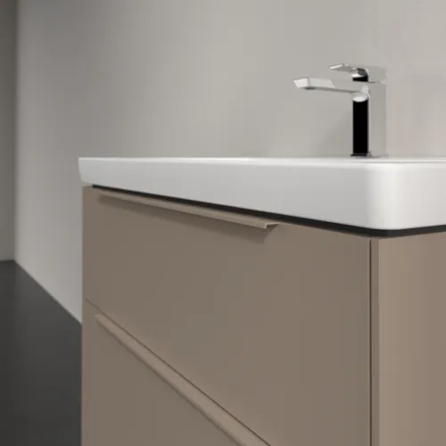 Bild von VILLEROY BOCH Subway 3.0 Waschbeckenunterschrank, 2 Auszüge, 772 x 576 x 478 mm, Taupe #C57402VM