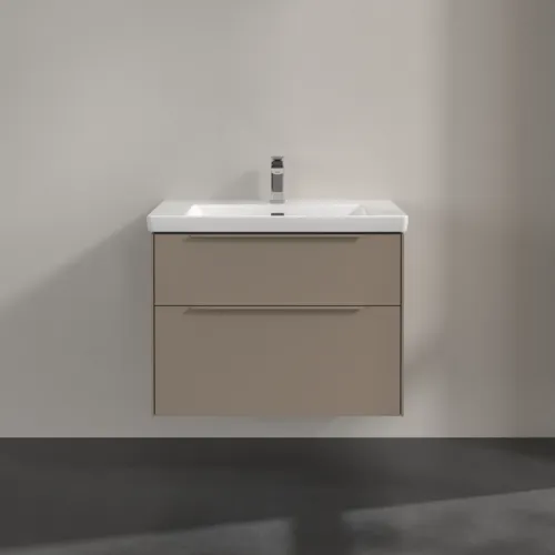 Bild von VILLEROY BOCH Subway 3.0 Waschbeckenunterschrank, 2 Auszüge, 772 x 576 x 478 mm, Taupe #C57402VM