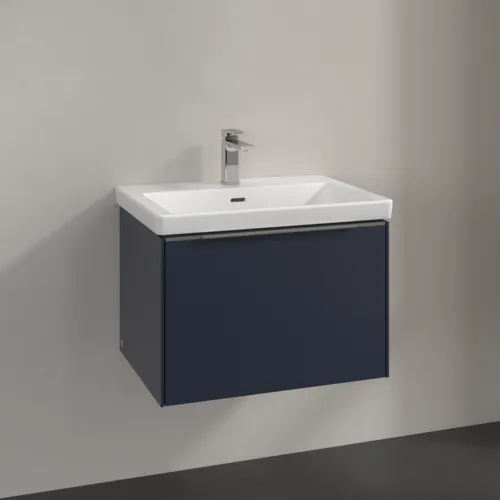 Bild von VILLEROY BOCH Subway 3.0 Waschbeckenunterschrank, 1 Auszug, 622 x 429 x 478 mm, Marine Blue #C57500VQ