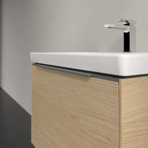 Bild von VILLEROY BOCH Subway 3.0 Waschbeckenunterschrank, 1 Auszug, 622 x 429 x 478 mm, Nordic Oak #C57500VJ