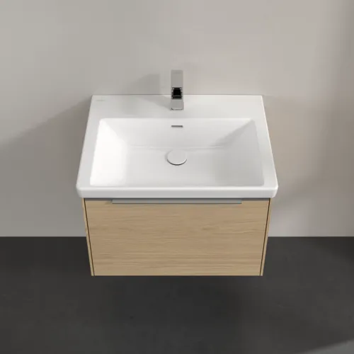 Bild von VILLEROY BOCH Subway 3.0 Waschbeckenunterschrank, 1 Auszug, 622 x 429 x 478 mm, Nordic Oak #C57500VJ