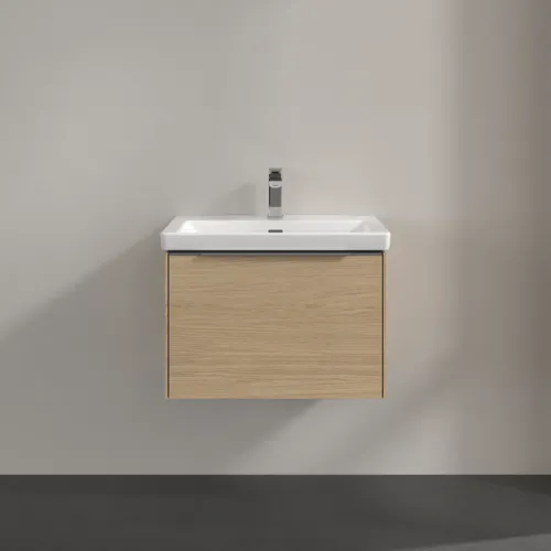 Bild von VILLEROY BOCH Subway 3.0 Waschbeckenunterschrank, 1 Auszug, 622 x 429 x 478 mm, Nordic Oak #C57500VJ