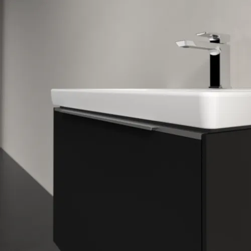 Bild von VILLEROY BOCH Subway 3.0 Waschbeckenunterschrank, 1 Auszug, 622 x 429 x 478 mm, Volcano Black #C57500VL
