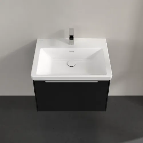 Bild von VILLEROY BOCH Subway 3.0 Waschbeckenunterschrank, 1 Auszug, 622 x 429 x 478 mm, Volcano Black #C57500VL