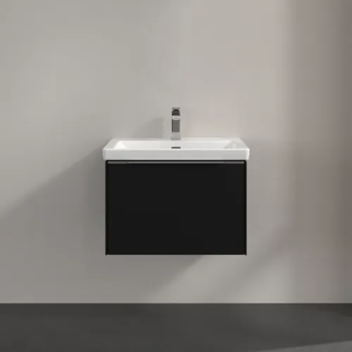 Bild von VILLEROY BOCH Subway 3.0 Waschbeckenunterschrank, 1 Auszug, 622 x 429 x 478 mm, Volcano Black #C57500VL
