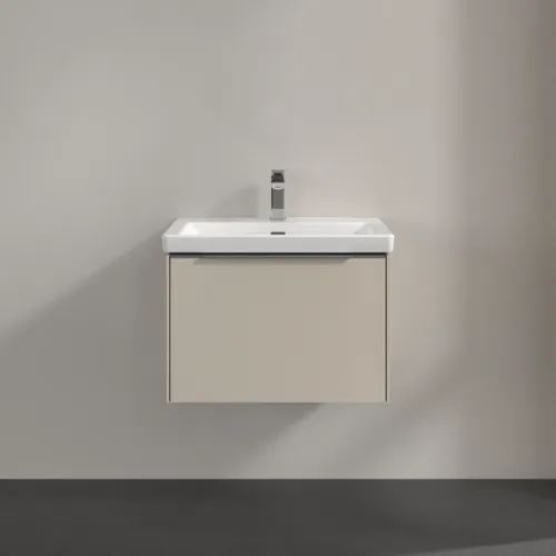 Bild von VILLEROY BOCH Subway 3.0 Waschbeckenunterschrank, 1 Auszug, 622 x 429 x 478 mm, Cashmere Grey #C57500VN
