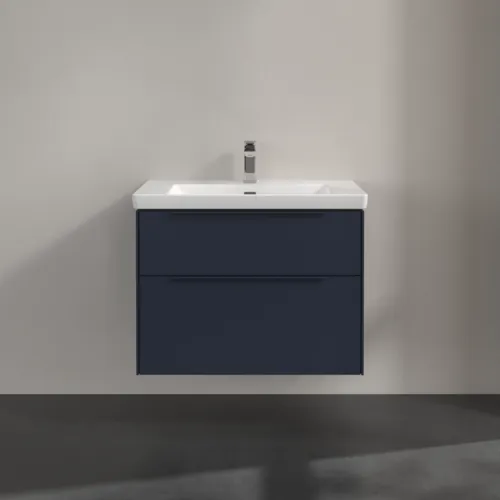 Bild von VILLEROY BOCH Subway 3.0 Waschbeckenunterschrank, 2 Auszüge, 772 x 576 x 478 mm, Marine Blue #C57402VQ
