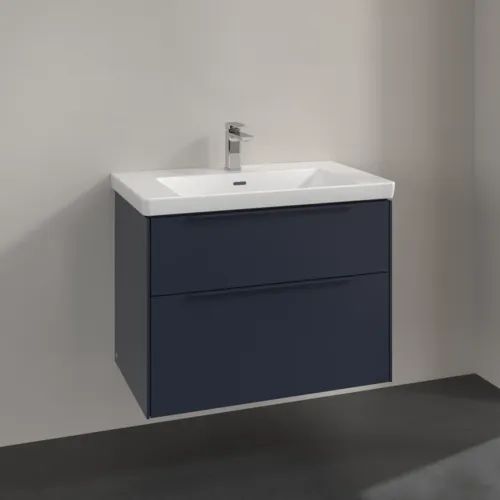 Bild von VILLEROY BOCH Subway 3.0 Waschbeckenunterschrank, 2 Auszüge, 772 x 576 x 478 mm, Marine Blue #C57402VQ