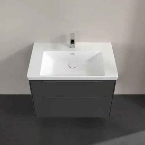 Bild von VILLEROY BOCH Subway 3.0 Waschbeckenunterschrank, 2 Auszüge, 772 x 576 x 478 mm, Graphite #C57402VR