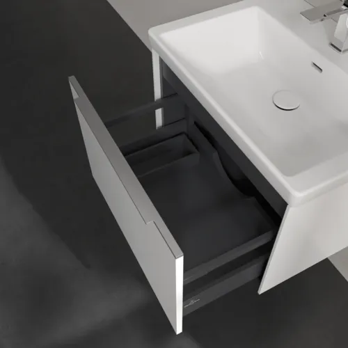 Picture of VILLEROY BOCH Subway 3.0 Vanity unit, 1 pull-out compartment, 622 x 429 x 478 mm, Pure White #C57500VF
