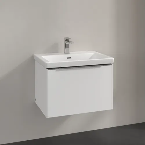 Picture of VILLEROY BOCH Subway 3.0 Vanity unit, 1 pull-out compartment, 622 x 429 x 478 mm, Pure White #C57500VF