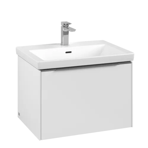 Bild von VILLEROY BOCH Subway 3.0 Waschbeckenunterschrank, 1 Auszug, 622 x 429 x 478 mm, Pure White #C57500VF