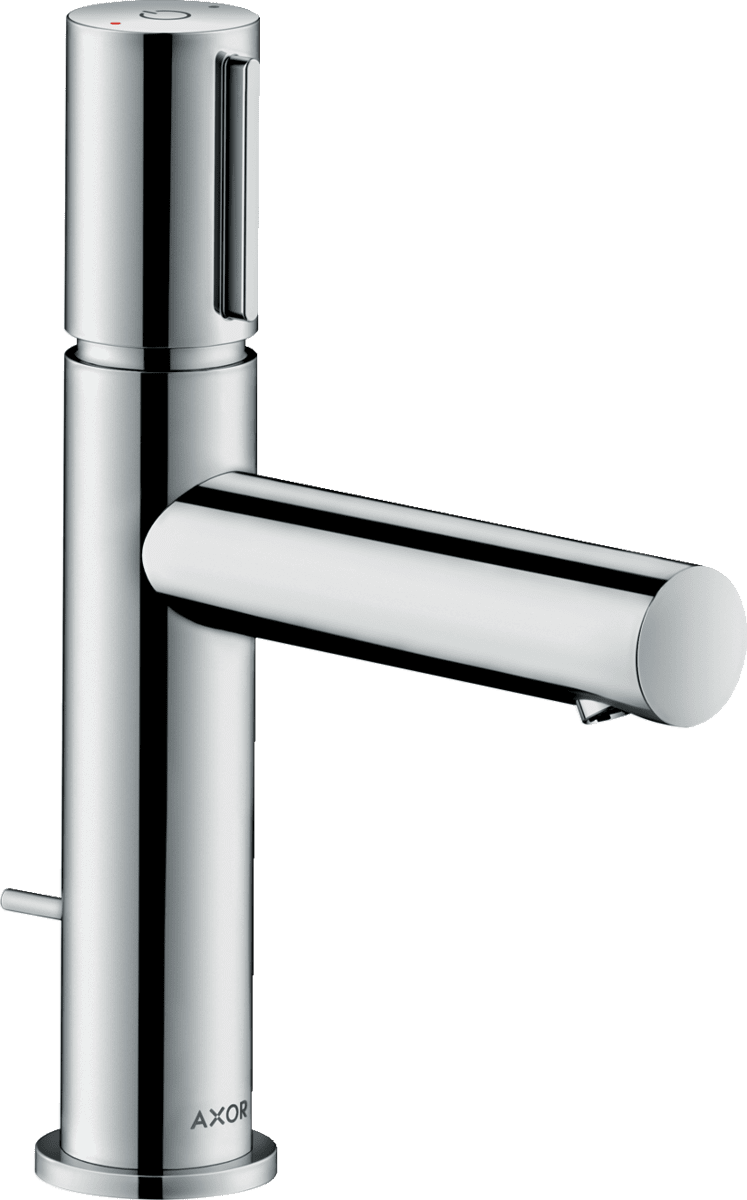Bild von HANSGROHE AXOR Uno Waschtischmischer Select 110 mit Zugstangen-Ablaufgarnitur #45010000 - Chrom