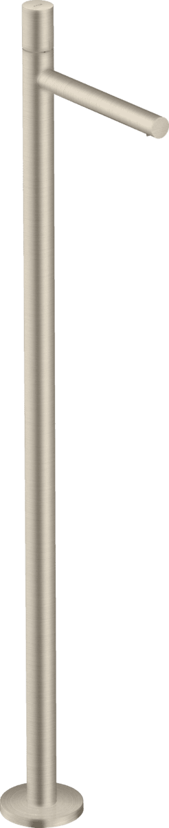 Bild von HANSGROHE AXOR Uno Einhebel-Waschtischmischer bodenstehend mit Zerogriff ohne Ablaufgarnitur #45037820 - Brushed Nickel